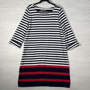 Jones New York Sports 100% Cotton Long Sleeve Dress